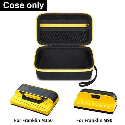 Tough As Nails Protective Case For Franklin ProSensor M150 M90 Stud Finder, rugged hard shell design, open view, size fits wireless scanners.