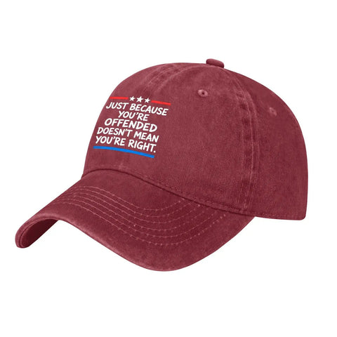 Breathable Wine Red Mens Cap With Adjustable Strap Washed Cotton Dad Hat Lightweight Anti Sweat Band For All Day Comfort Perfect For Golf And Outdoor Play