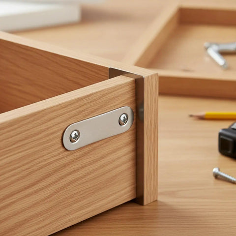 Sturdy L Shaped Corner Brace For Wobbly Chairs And Tables Stainless Steel Support Bracket fixing a drawer corner joint for furniture repairs