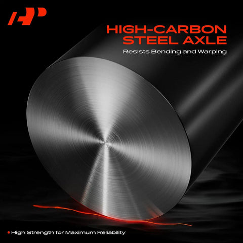 Close-up of high-carbon steel for Front Left CV Axle Shaft Assembly for Chrysler Pacifica 2017 2021 2022 and Voyager 2021 2022