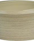 Moisture Resistant Vinyl Baseboard Molding With Wood Grain Finish Quarter Inch Thick Four Inch Tall Rubber Wall Base Trim Waterproof Base Molding For Bathrooms Basements Garages Sixteen Foot Length Easy Install in rolled form