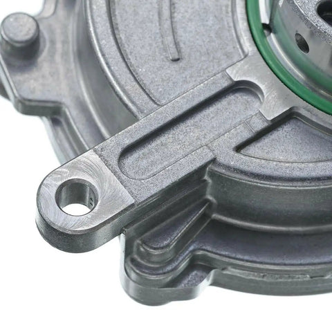 Heavy Duty Vacuum Pump Assembly For Mercedes Benz Clk280 Models Years 2007 To 2009 showing detailed metal components and seal.