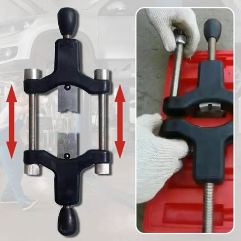 Universal Half Shaft Sleeve Thread Repair Kit for External Bolt Threads 30 to 110mm with adjustable range in use