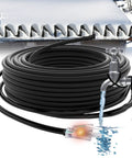 Self Regulating Pre Assembled Heating Cable 150 Feet 120V for Roof Deicing and Pipe Freeze Protection ETL Certified Safety UL