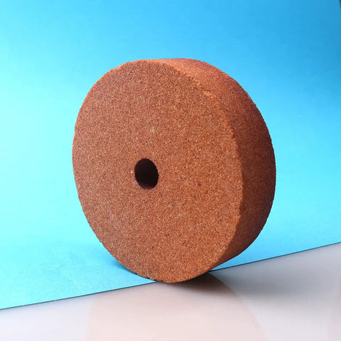 Boss Grade Heavy Duty Three Inch Brown Corundum Grinding And Polishing Replacement Wheel for Mini Bench Grinders, 75mm, 120 grit