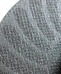 Close-up of textured surface of a Cut Off Wheel Pack of 25 for Angle Grinders, Beefy Performance Abrasive Wheel for metal cutting.