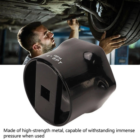 High Torque 6 Point Locknut Socket And Wheel Bearing Nut Tool With Three Quarter Inch Drive for vehicle maintenance.