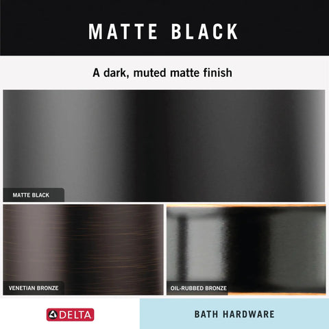 Matte Black Double J Towel Hook Wall Mounted For Robes And Towels finish comparison with bronze options