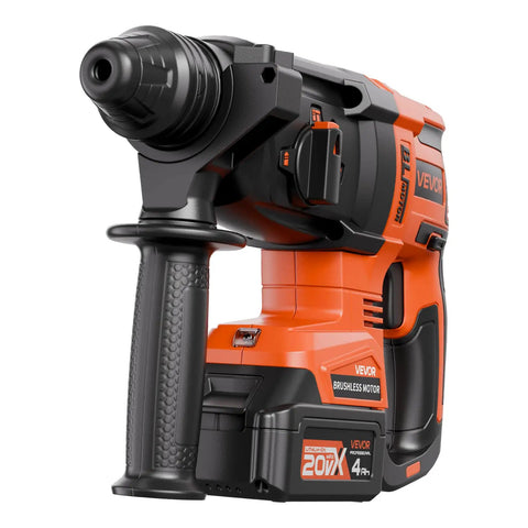 3600W Electric Demolition Hammer Heavy Duty Concrete Breaker with 1400 RPM, showing handle and motor detail
