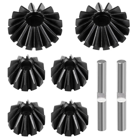 Beefy Steel Differential Gear Set Bevel Gears Upgrade For Tamiya TT02 TT02B XV02 1/10 RC Car CNC Machined Precision Parts