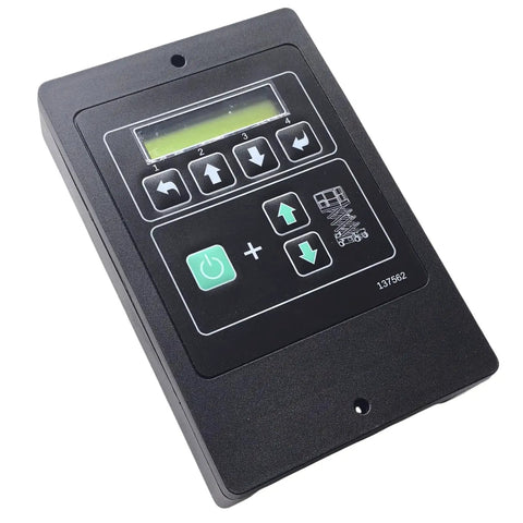 Top Shelf Aftermarket Ground Control Box Swap Compatible With Genie Gen 6 Scissor Lifts Part 137692GT showing six buttons and display.