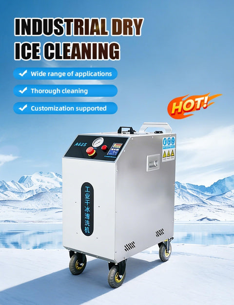 Pro Grade Industrial Dry Ice Blasting System For Equipment Cleaning And Surface Restoration