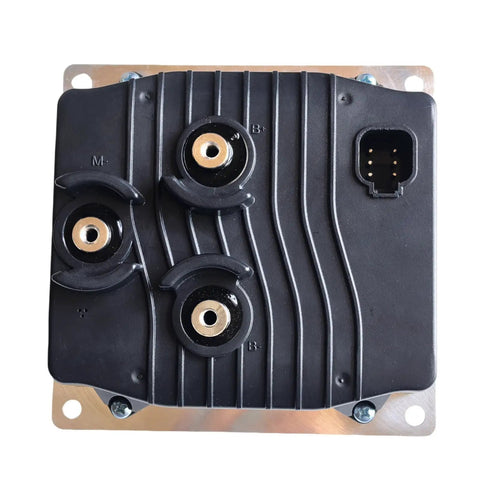 Heavy Duty 24V 300A DC Motor Controller For Genie Scissor Lifts Compatible 823408 823408GT top view with connectors.
