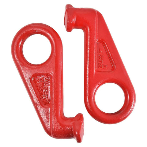 Heavy Duty Lifting Hooks For Shipping Containers With Clear Left And Right Safety Guidance Forged Steel Durable Dockside Gear