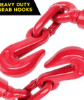 4 Pack Ratchet Chain Binder For 1/4 To 5/16 Inch Chains Heavy Duty Load Binder 2600Lbs Working Load 9200Lbs Break Strength hooks
