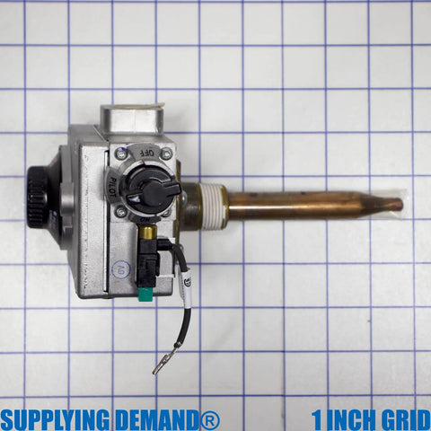 SP14270G Water Heater Thermostat Replacement NG Natural Gas Exact Fit Model Specific Control top view