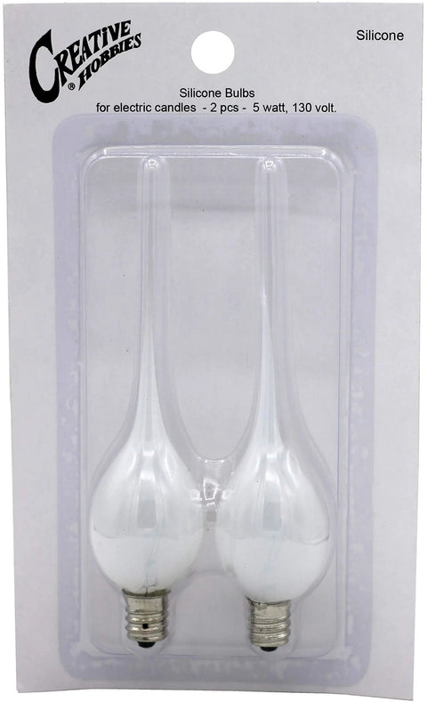 Warm 5 Watt Silicone Dipped Candle Lamp Bulbs For Chandeliers Replacement Box Of 24 With E12 Candelabra Base Delivers Cozy Steady Glow