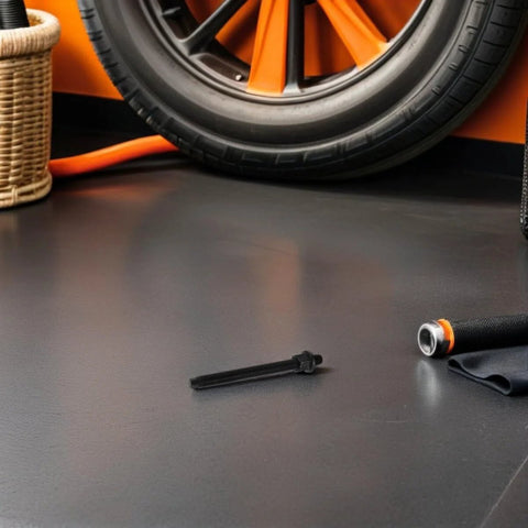 Heavy Duty Crankshaft Pulley Tool Kit for Automotive Engine Repair and Maintenance Pro Grade Drive Pulley Remover displayed on garage floor