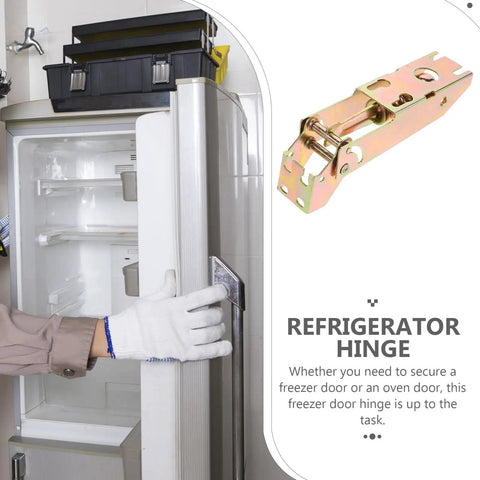 Chest Freezer Door Hinge Replacement With Spring Iron Construction for Tight Locking and Smooth Door Operation