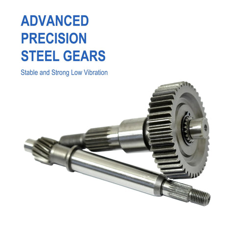 Advanced precision steel gears for industrial worm gear motor 120W, stable, strong, low vibration, ideal for automation and machinery projects.