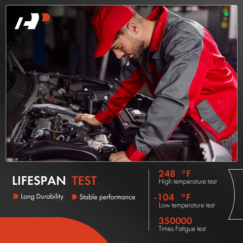 Technician testing Heavy Duty Vacuum Brake Booster For Ford Edge And Lincoln Mkx under high temperature conditions.