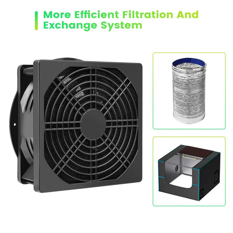 2 In 1 Hose Smoke Absorber With Strong Suction And 3 Stage Purification For Soldering And Laser Engraving Fume Extractor