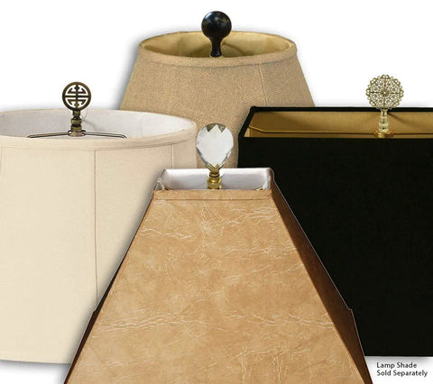 Variety of lamp shades including Shallow Oval Hardback Lamp Shade Linen White 14 x 8.5 Top, 16 x 10.5 Bottom, 9 Inch Height