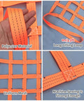 Heavy Duty Nylon Lifting Net For Trucks And Trailers 11.4 Feet Long With 2000 Kg Load Capacity showing polyester material and mesh