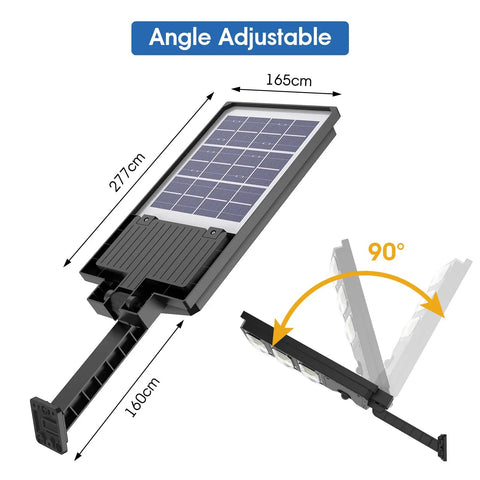 Beast Mode 150W Solar Flood Light Outdoor With Motion Sensor And Remote 3 Lighting Modes 8000 To 12000 Lumens IP65 Waterproof adjustable angles