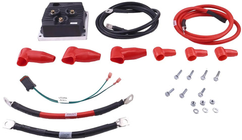 Badass Motor Controller Kit Replacement Compatible With Genie Scissor Lifts Gs1530 Gs1532 includes wiring, connectors, and hardware.