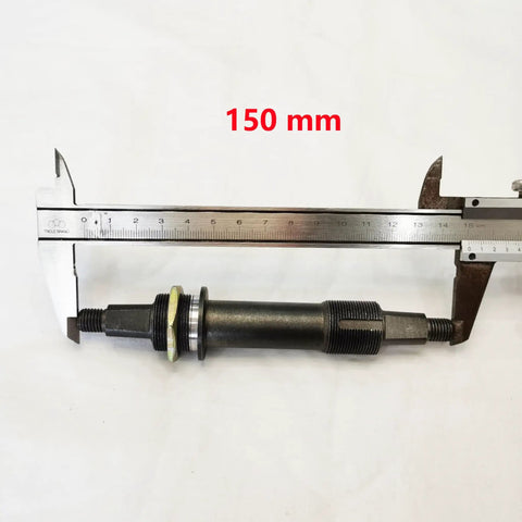 150mm axle shown with caliper measurement, not 2 Inch Cup Bike Conversion Bottom Bracket Set With 128mm Axle.
