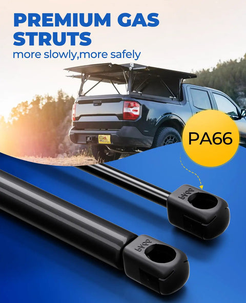 12 Inch 40lb Gas Struts Set For Truck Tool Box Lid Camper Shell Canopy Lift Shocks Weather Guard Replacement Part 2 Pack