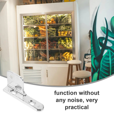 Replaceable Stainless Steel Refrigerator Freezer Door Hinge For Four To Six Door Freezers With 35mm Shaft Length
