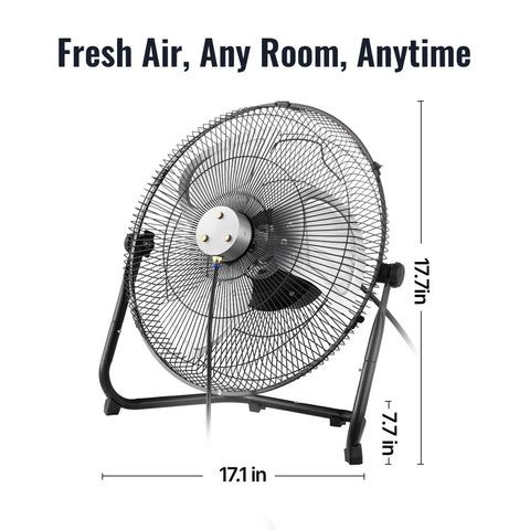 14 Inch Magnetic Misting Outdoor Fan With Wall Mount Kit Snap On Mist System For Instant Cool Up To 26 Ft Reach