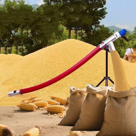 Heavy Duty Industrial Screw Conveyor With Flexible Spiral Auger for Grain Cement Sand Powder Fertilizer Pellets and Gravel
