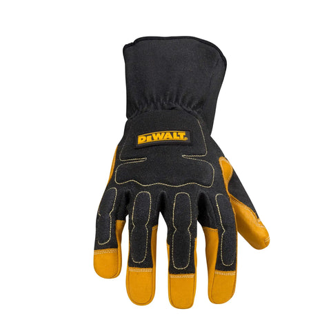 Beefy MIG And TIG Welding Gloves 3X-Large Black Yellow Premium Heat Resistant Durable And Comfortable Safety Gear With Great Grip For Metal Fab And Auto Body Welding
