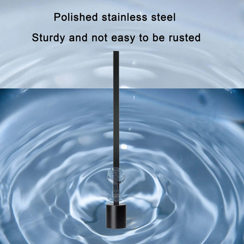 Sleek Black Stainless Steel Candle Snuffer With Rotating Swivel Bell And Ergonomic Grip Handle For Smooth Flame Control And Deep Jar Reach Killer Gift For Candle Lovers Everywhere with polished finish.