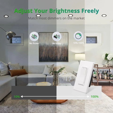 Living room with adjustable Six Inch Recessed Lighting Kit With Six Color Temperature Modes 2500K To 5000K Dimmable 1100 Lumens 12W Eqv 110W