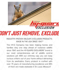 Bolt On Galvanized Steel Chimney Cover for Single Flue with Three Quarter Inch Mesh, product display with a squirrel