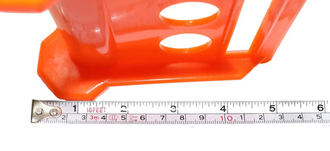 Badass Plastic Tie Down Corner Protectors For Flatbed Trucks Save Ratchet Straps And Cargo Edges Straight Up Heavy Duty Gear with measurement.