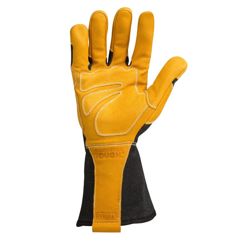 Beefy MIG And TIG Welding Gloves 3X-Large Black Yellow Premium Heat Resistant Durable And Comfortable Safety Gear With Great Grip For Metal Fab And Auto Body Welding
