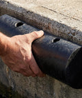 Installing Heavy Duty Rubber Dock Guard For Outer Wheel Docks And Port Docks, Semi Circular Marine Dock Protection