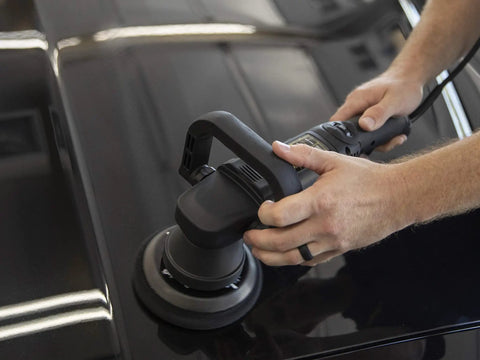 Using All In One Car Wax Cleaner That Cleans Dirt Grime And Water Spots, Removes Light Scratches And Defects, Polishes To A Slick Shine