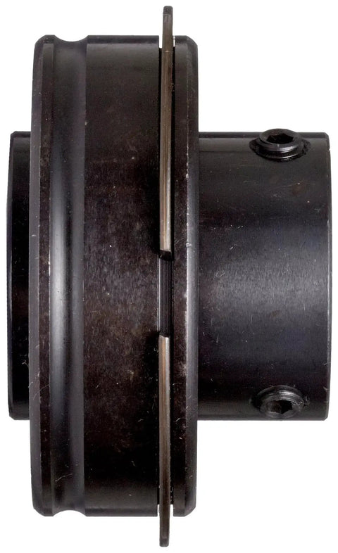 Top Shelf Er12 Ball Bearing With Extended Inner Ring And Double Seals Built Different For Heavy Duty Radial Loads Up To 5000 Rpm Using Premium 52100 Steel And Nylon Cage For Zero Drama Smooth Operation, side view.