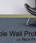 Moisture Resistant Vinyl Baseboard Molding With Wood Grain Finish Quarter Inch Thick Four Inch Tall Rubber Wall Base Trim Waterproof.