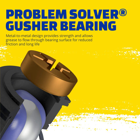 Steering Tie Rod End Replacement Beefed Up For 2007 2013 Silverado 1500 Suburban Tahoe Yukon Escalade Avalanche GMC Sierra 1500 Cadillac SUVs Direct Fit Heavy Duty OE Style, gusher bearing