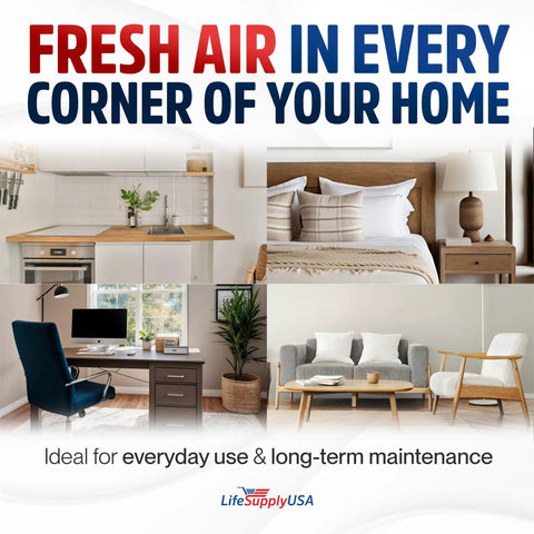 HEPA Filter Replacement For Winix Ultimate Air Purifier Size 21 And Kenmore EnviroSense 85500 Compatible promotional image