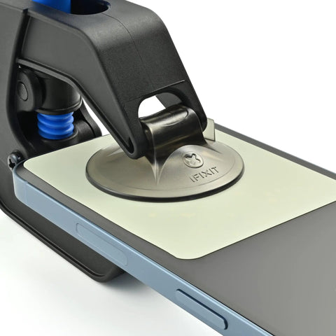 Pro Grade Anti Clamp Opening Tool For Phones And Tablets With Dual Suction Cups And Adjustable Opening Force For Safe Adhesive Removal And Gentle Glass Screen Separation No Fuss used on smartphone.
