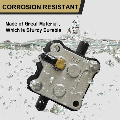 Fuel Pump Replacement For Mercury Mariner Outboard 2 Stroke 30-300 HP in water showcasing corrosion resistance
