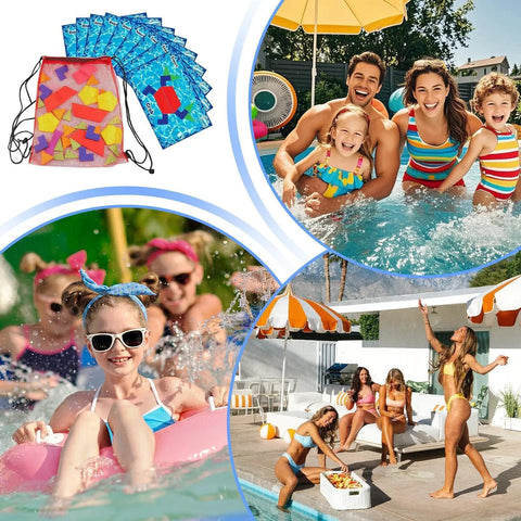 Floating Underwater Dive Set For Pool And Beach Fun A Kid Friendly Sink And Retrieve Water Play Challenge Kit with toys and family